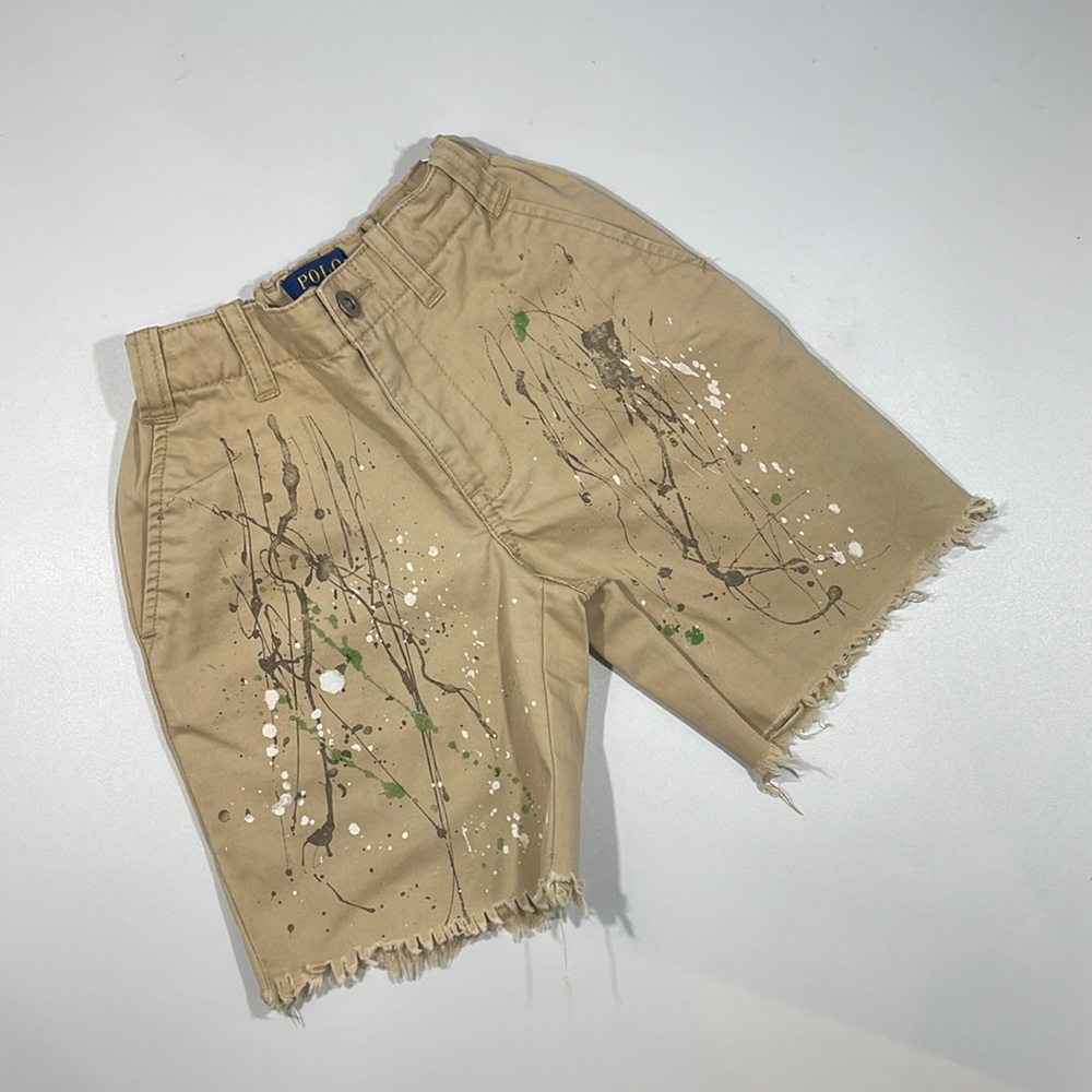 Polo Paint Cargo Shorts
